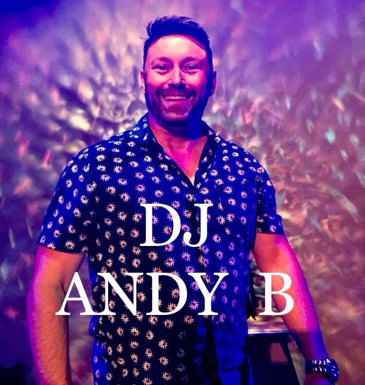 DJ Andy B performing