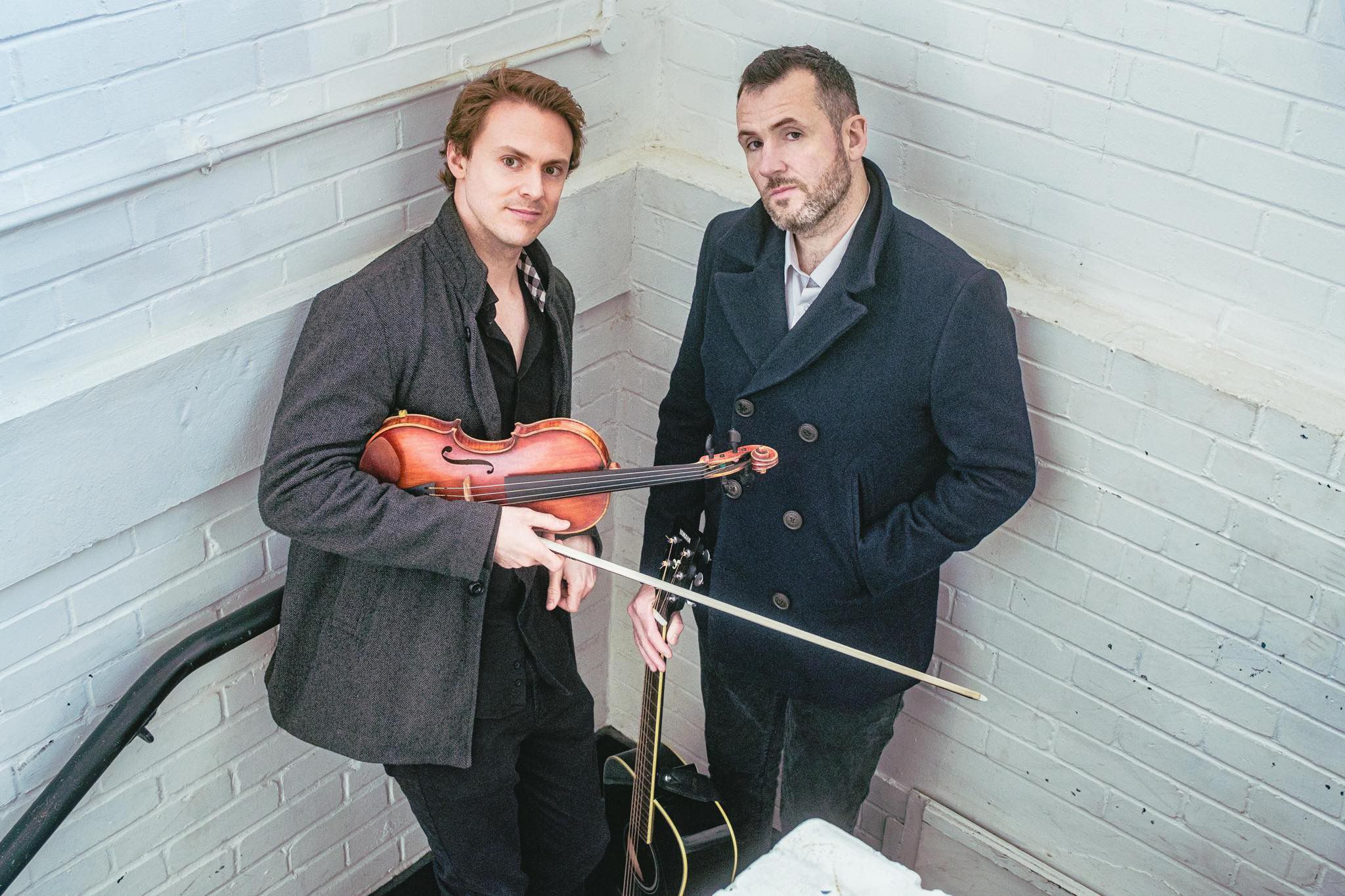 Stones Throw Duo performing live