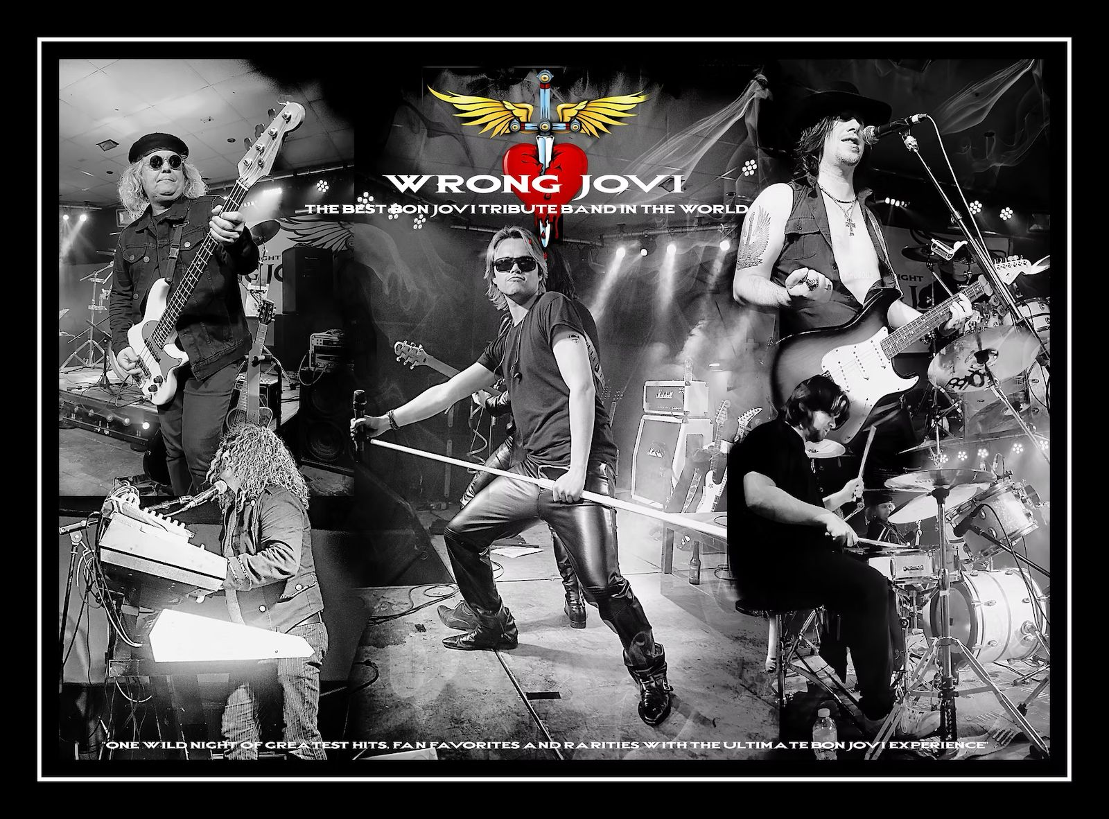 Wrong Jovi performing live